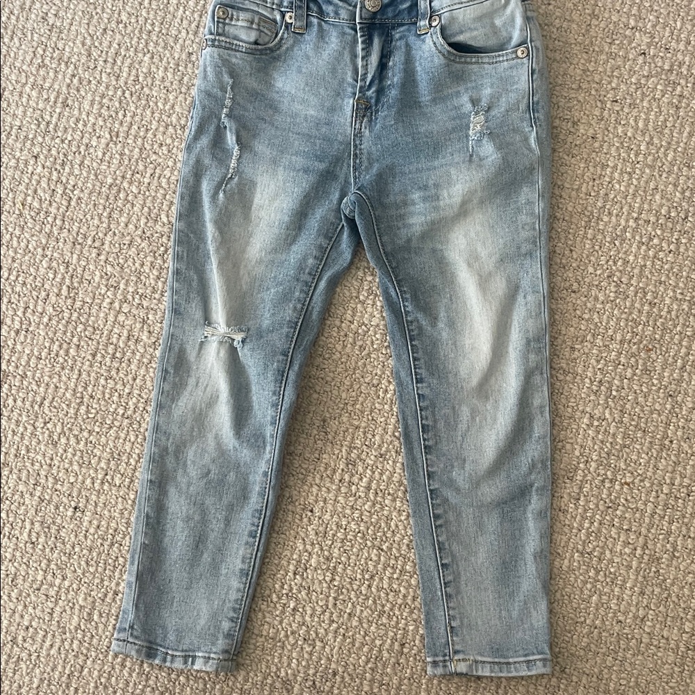 7 For All Mankind Josefina Skinny Boyfriend Jeans - “A” pocket